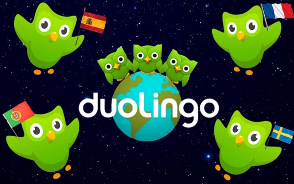 website duolingo được các bạn ôn thi toeic rất ưa chuộng 