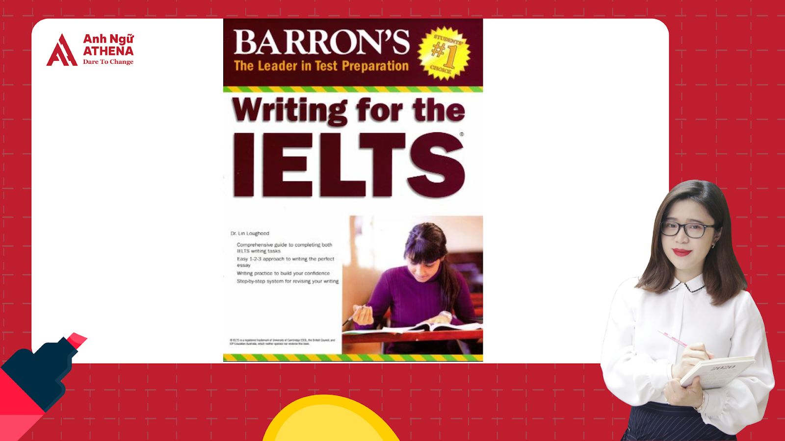 Sách IELTS Writing “Barron’s Writing For The IELTS”