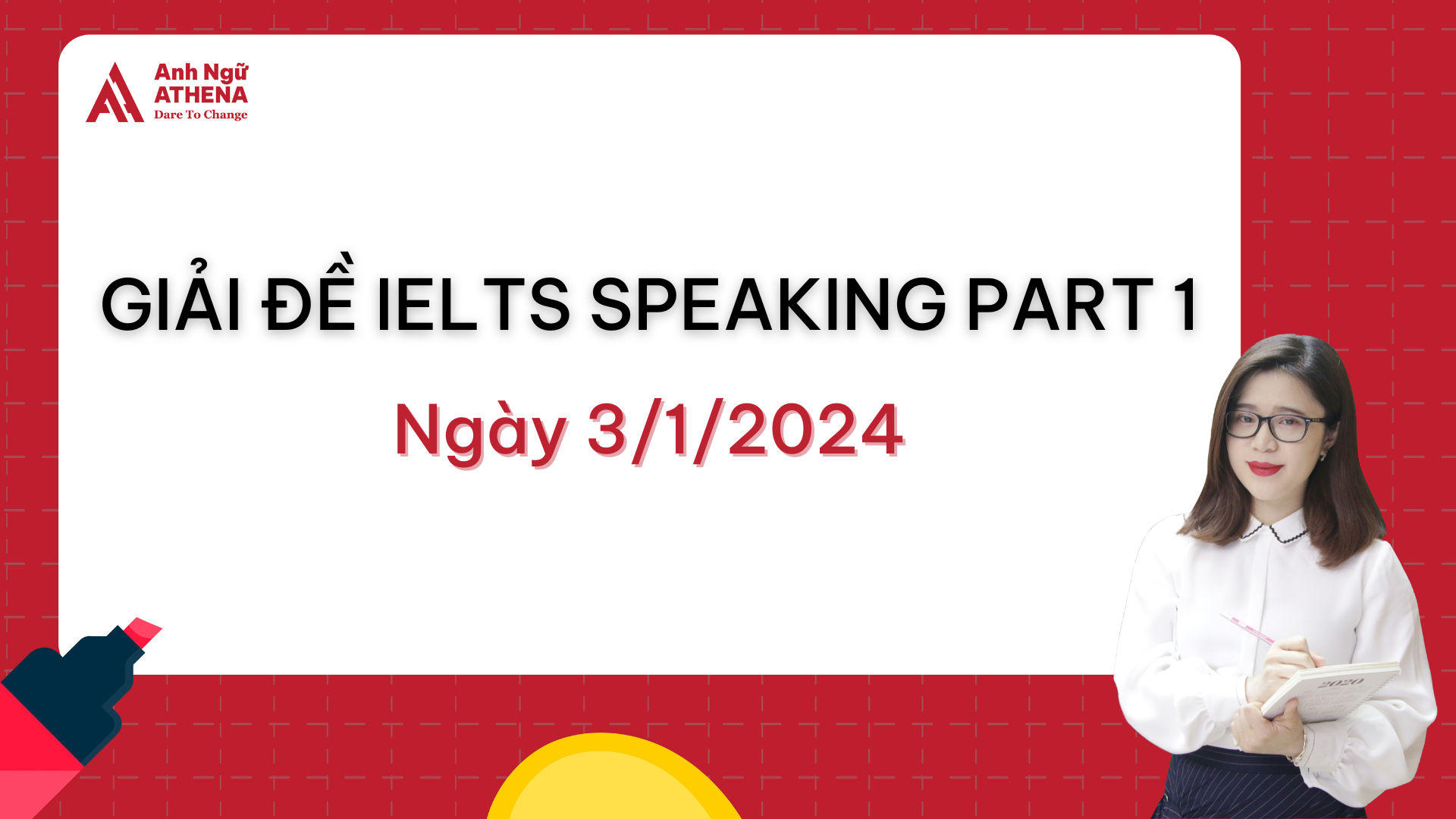 Giải đề IELTS Speaking Part 2 ngày 3/1/2024 - Making noise