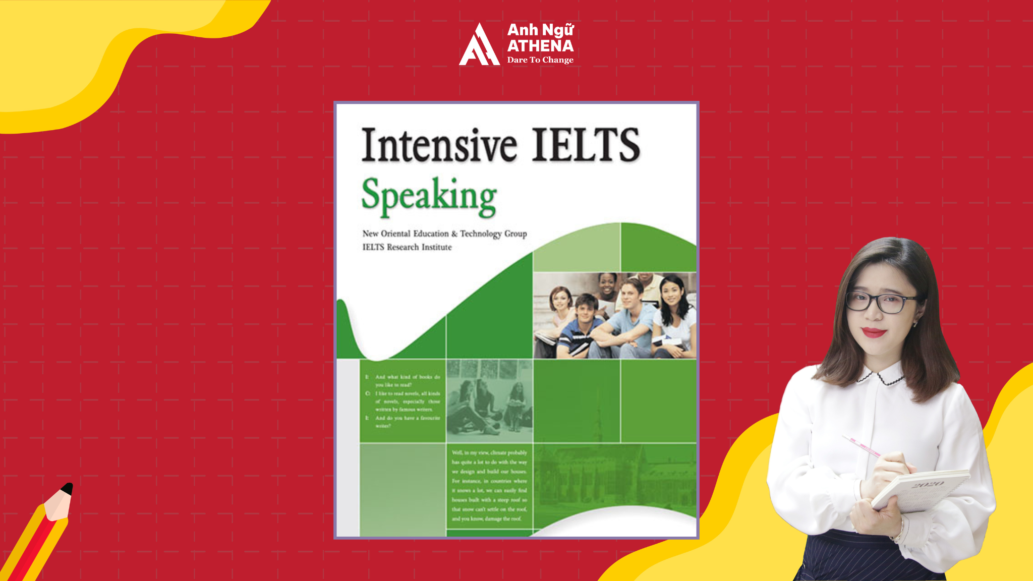 Sách Intensive IELTS Speaking gồm 4 session để bổ trợ người học