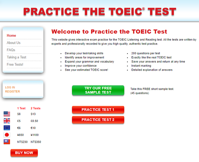 Học Toeic Online miễn phí Homies Toeic